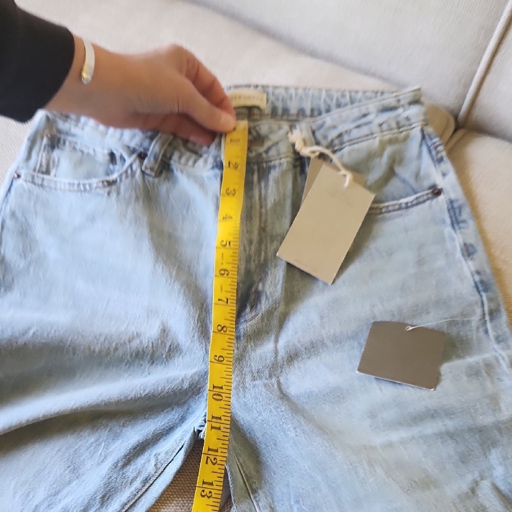 NWT Oliver Logan Light Blue Denim Jeans Size 4/27 - Picture 13 of 13